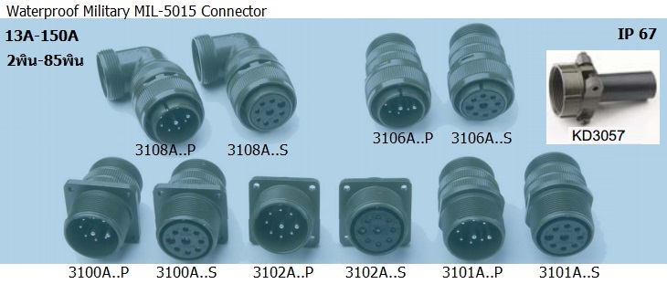 Circular Connector Chart