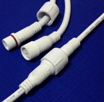 Connectorกันน้ำ, IP68 connector,คอนเนคเตอร์กันน้ำ, waterproof connector พร้อมสายไฟ
