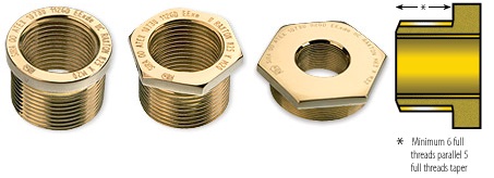 gland reducer, metric thread reducer, thread reducers, brass reducers